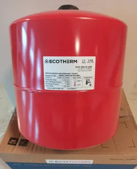 Расширительный бак EcoTherm white для отопления+ГВС 80 л