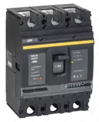 Автоматический выключатель ВА88-40 3Р 800А 35кА MASTER с электронным расцепителем IEK