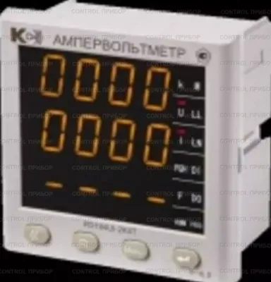 Amper-voltmetr PD194UI-2S4T 3 kanalli