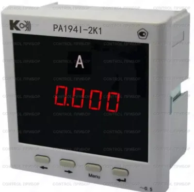 Амперметр PA194I-2K1 1-канальный (общепромышленное исполнение)