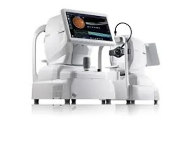 O'rnatilgan fundus kamerasi va HOCT-1F HUVITZ angiografiya moduli bilan optik kogerent tomograf, Koreya