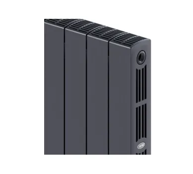 Bimetalik radiator RIFAR Supremo VR 500-10 (Nardo rangi), termostatik klapanli pastki ulanish, 10 qism