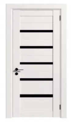 Межкомнатные двери, модель: STYLE 8, цвет: Эмаль белая
