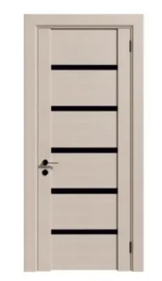 Межкомнатные двери, модель: BERGAMO 2, цвет: Лиственница беленая