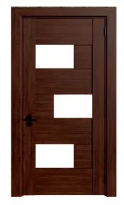 Межкомнатные двери, модель: BERGAMO 4, цвет: Венге