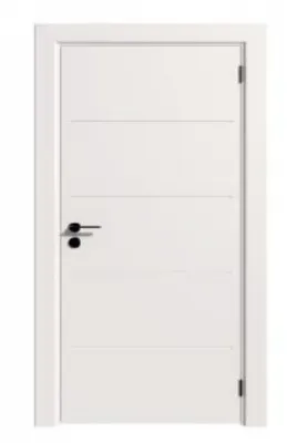 Межкомнатные двери, модель: TRENTO 1, цвет: Эмаль белая