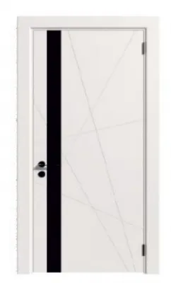 Межкомнатные двери, модель: TRENTO 6, цвет: Эмаль белая