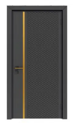 Межкомнатные двери, модель: COSMO 1, цвет: GO RAL 7021