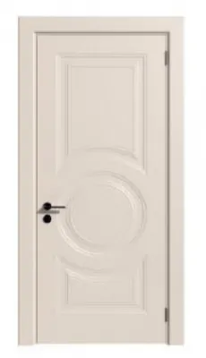 Межкомнатные двери, модель: Italy 3, цвет: GO RAL 9001