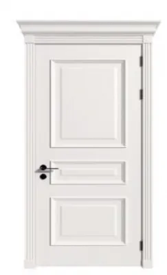 Межкомнатные двери, модель: RIMINI 2, цвет: Эмаль белая