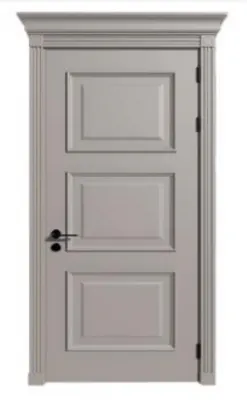 Межкомнатные двери, модель: RIMINI 3, цвет: GO RAL 7036