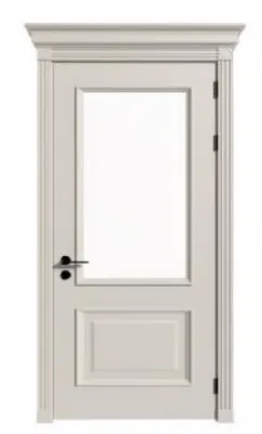 Межкомнатные двери, модель: RIMINI 1, цвет: G10 RAL 9002