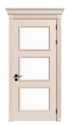 Межкомнатные двери, модель: RIMINI 3, цвет: G10 RAL 9001