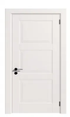 Межкомнатные двери, модель: UNION 3, цвет: Эмаль белая
