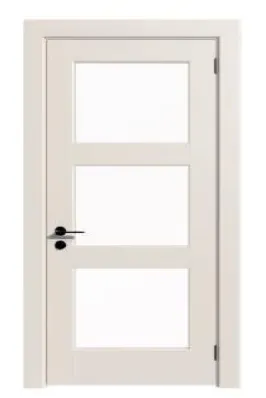 Межкомнатные двери, модель: UNION 3, цвет: G10 RAL 9010