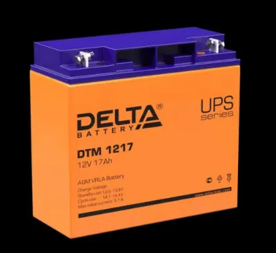 Batareya Delta DTM 12V 17Ah
