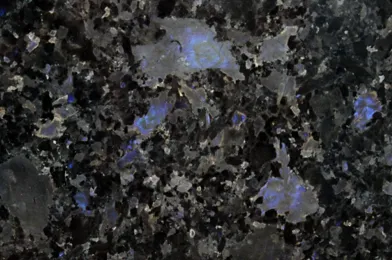 Гранит полированный лабрадорит (Volga Blue)