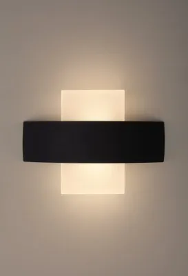 Подсветка WL7 WH+BK ЭРА декор., 6Вт, IP54, 227*160*56 мм., белый-чёрный