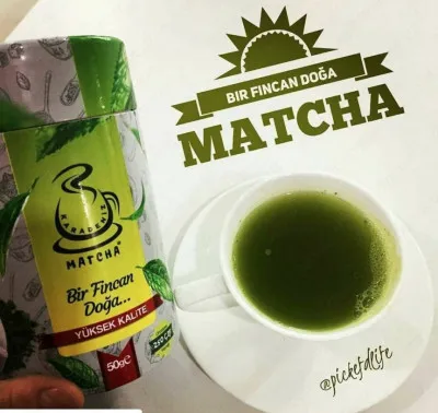 Турецкий чай Matcha для похудения
