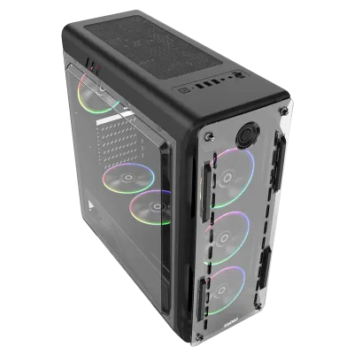 Компьютерный корпус GameMax OPTICAL BLACK (G510 BK) Midi-Tower