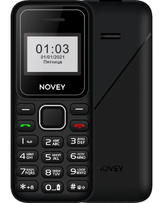 Телефон Novey 103 Black