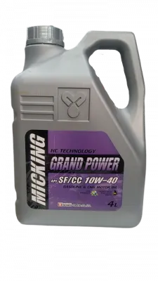 Моторное масло MICKING GRAND POWER API SF/CC 10W-40 технология HC