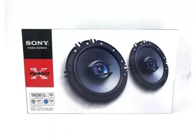 Акустический система Sony XS-GTE1620 2-полосная коаксиальная 16 см (6.3")