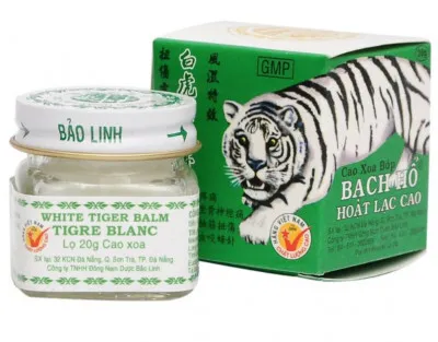 Вьетнамская мазь "Белый тигр" для лечения суставов Bach Ho