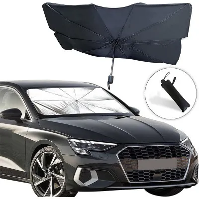 Складной солнцезащитный зонт на лобовое стекло автомобиля