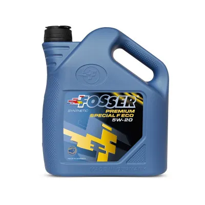 Моторное масло FOSSER 5W-20 PRIMEIM LA синтетическое для двигателей легковых автомобилей