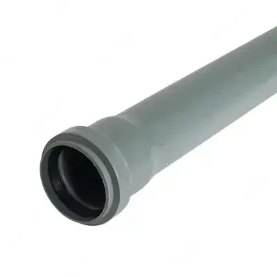 Канализационные трубы с резиновым уплотнителем d-100 (2,2*) 1000mm