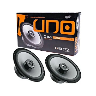 Dinamiklar Hertz Uno X 165 ikki tomonlama koaksial akustika