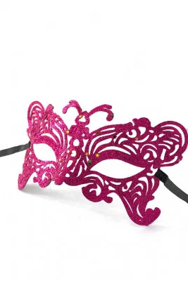 Праздничная маска a010 SHK Gift розовый