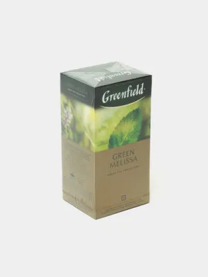 Чай зеленый Greenfield Green Melissa, 1.5 г, 25 пакетиков