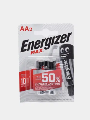 Батарейки Energizer Max Alkaline AA BP2, 2шт