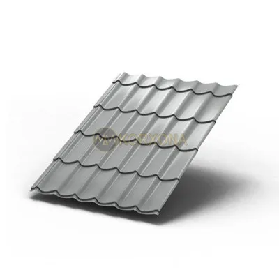 Metall plitka Lamonterra-0,5 ral9006 polyester