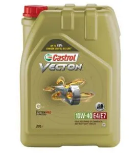 Моторное масло Castrol vecton 10W-40 E4/E7
