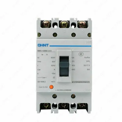 Автоматический выключатель CHINT NM1-125S/3Р 25кА 100A