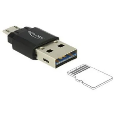 Устройство чтения карт OTG с USB на Micro