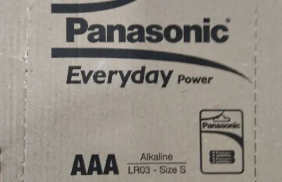 Батарейки Panasonic Everyday Power LR03EPS/2BP LR03 BL2, 24 шт  2 x 12=24