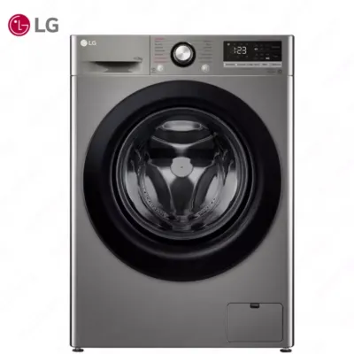 Стиральная машина автомат LG TW4V3RS6S 10.5 кг, Steam, AI DD, ThinQ, Серый