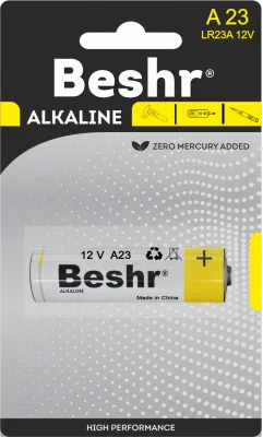 Батарейки Beshr Power one Alkaline A23, A27 1B 1,5V