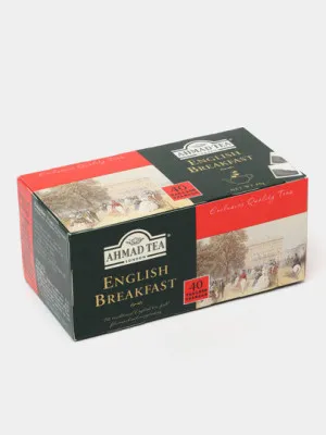 Чай чёрный Ahmad Tea English Breakfast, 2 г, 40 пакетиков