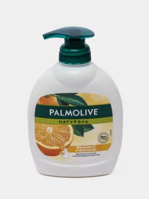 Жидкое мыло Palmolive Натурэль Витамин C и Апельсин, 300мл