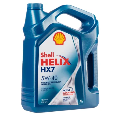 SHELL HELIX HX7 5W-40 (Моторные масла для легковых автомобилей и легких грузовиков)