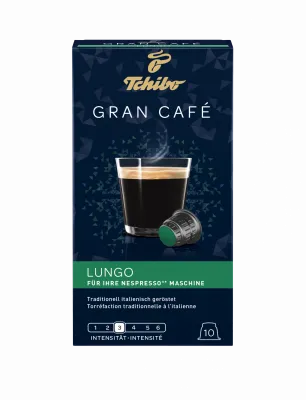 Tchibo Gran Café Lungo 10 capsules (кофе в капсулах для машин Nespresso)