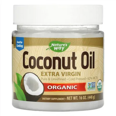 Кокосовое масло Coconut Oil холодного отжима