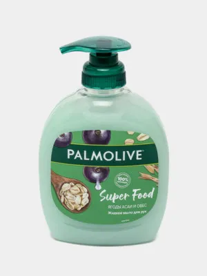 Жидкое мыло Palmolive Skin Food Acai Berry Oat Milk, 300 мл