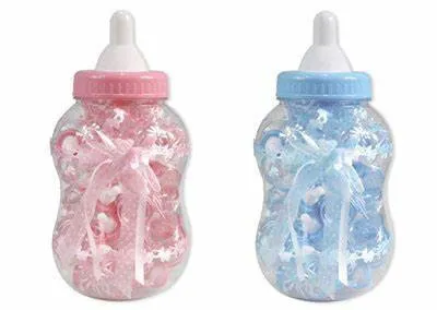 Детская бутылочка Baby Baby (цвет голубой)