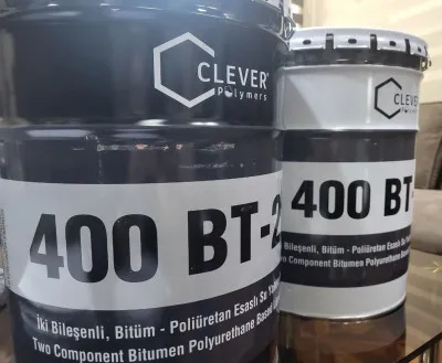 Жидкая Битум Полиуретановая грунтовка эластичность 2000%  б400 BT 2K двухкомпонентная